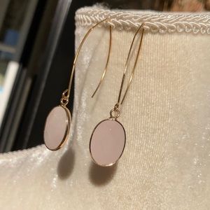 Rose Quartz Dangles